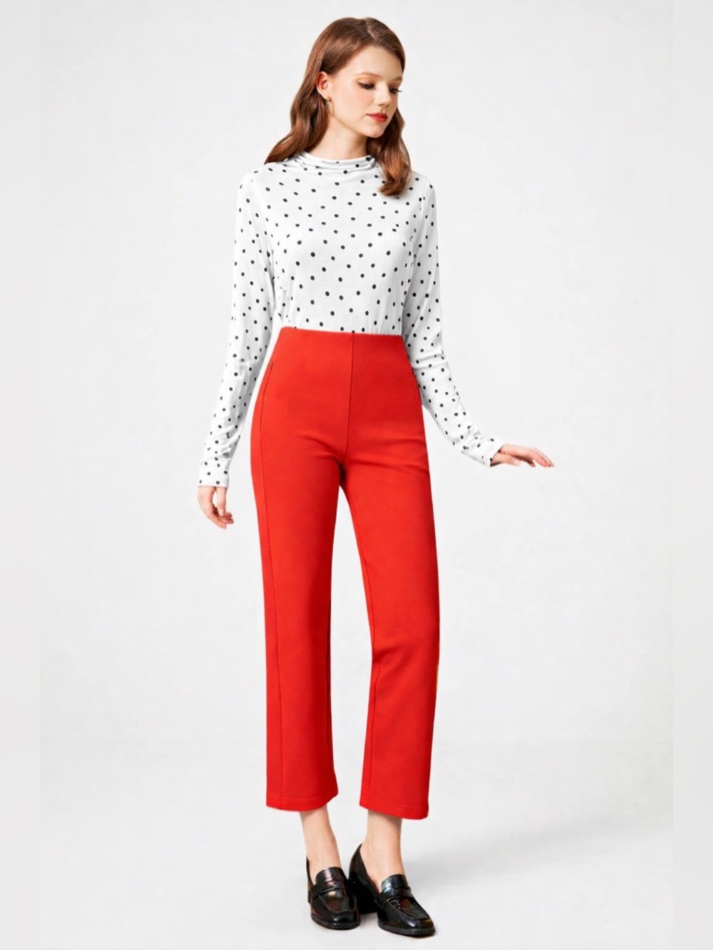 Betabrand NEW Monroe Crop Trouser DPYP™ | Straight
